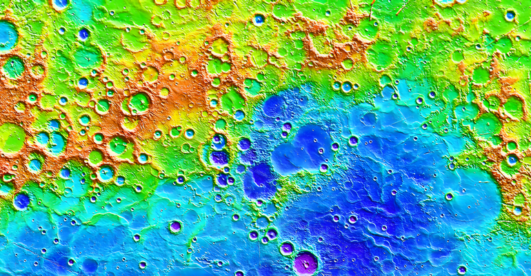 Mercury false color